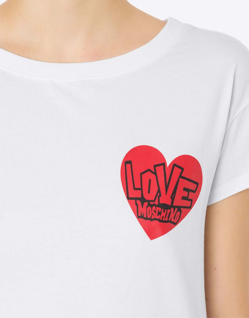 Camiseta love 2025 moschino mujer