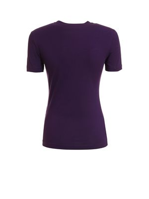 Camiseta t-shirt Just Cavalli marca alto relieve al frente mujer