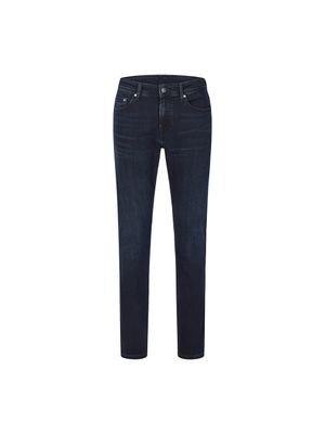 Jean slim fit Karl Lagerfeld denim proceso lavado con logo en relieve para hombre
