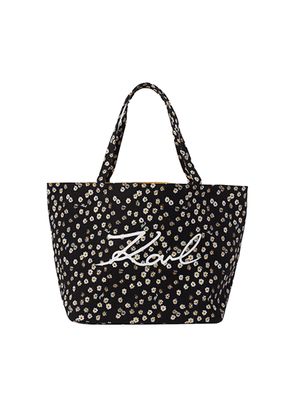 Bolso Karl Lagerfeld tipo shopper en lona para mujer