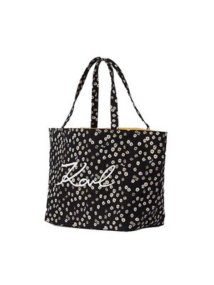 Bolso Karl Lagerfeld tipo shopper en lona para mujer