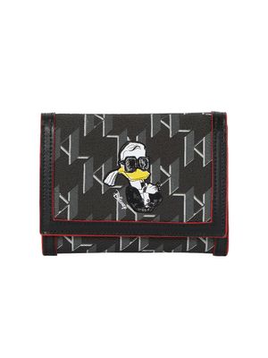Billetera Karl Lagerfeld con ilustración de pato donald para mujer
