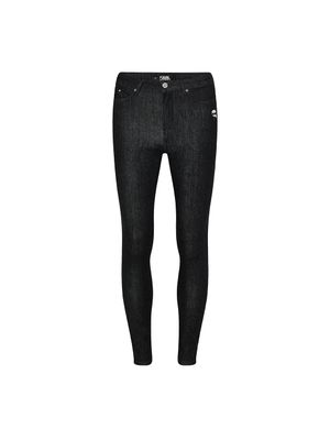 Jean skinny Karl Lagerfeld con parche Ikonik Karl en la cadera para mujer