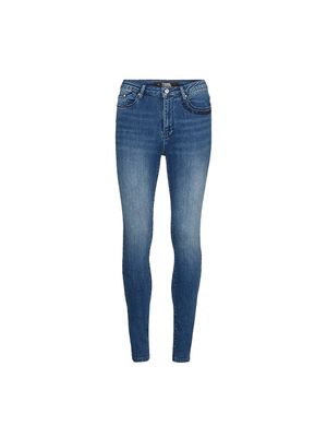 Jean skinny Karl Lagerfeld con cintura alta y letras de la marca bordadas para mujer