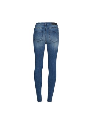 Jean skinny Karl Lagerfeld con cintura alta y letras de la marca bordadas para mujer