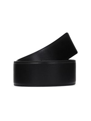 Cinturón Karl Lagerfeld en mezcla de materiales con hebilla circular grabada para mujer