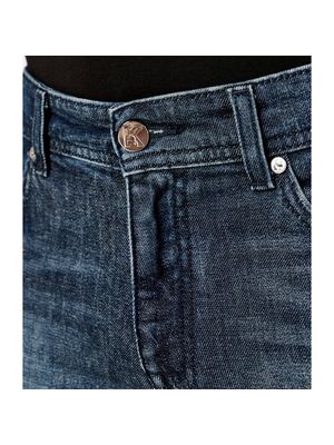 Jean Karl Lagerfeld cinco bolsillos de corte clásico para hombre