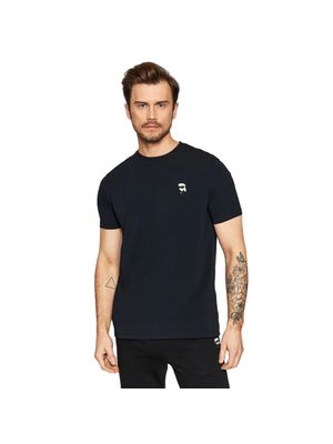 Camiseta Karl Lagerfeld con cuello redondo y logo bordado para hombre