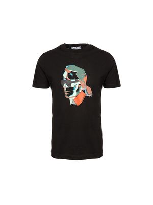 Camiseta Karl Lagerfeld con estampado frontal del diseñador para hombre