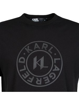 Camiseta Karl Lagerfeld con logotipo estampado para hombre