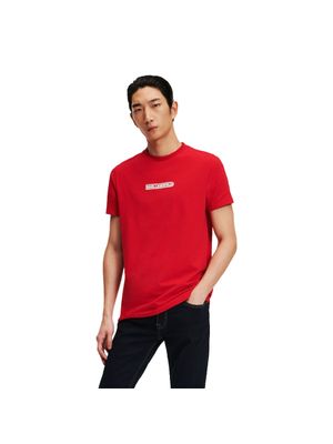 Camiseta Karl Lagerfeld con logotipo frontal para hombre