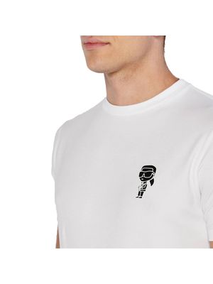 Camiseta Karl Lagerfeld con logotipo en el pecho para hombre