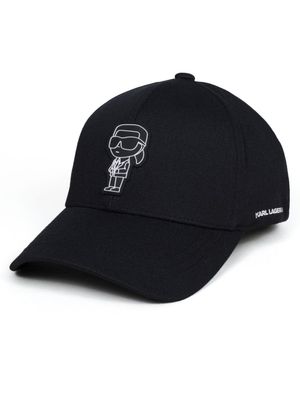 Gorra Karl Lagerfeld con aplique icónico para hombre