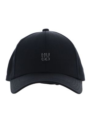 Gorra Hugo con logotipo bordado para hombre