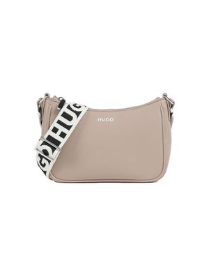 Bolso bandolera Hugo con correa ajustable y logotipo para mujer