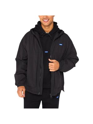 Chaqueta Hugo ligera con capucha para hombre