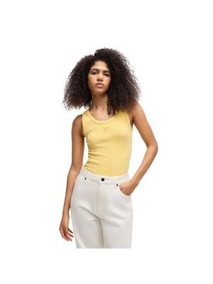 Esqueleto Hugo sin mangas de corte ajustado para mujer