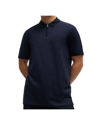 Polo Hugo con cierre frontal para hombre