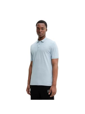 Polo Hugo de algodón con cuello camisero para hombre