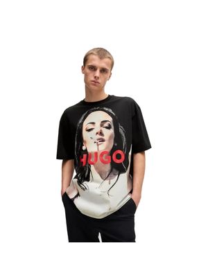 Camiseta Hugo con estampado gráfico frontal para hombre