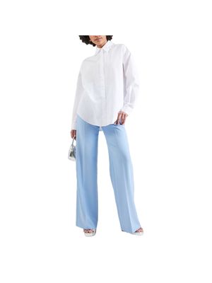 Blusa Hugo oversize con estampado de corazones en la espalda para mujer