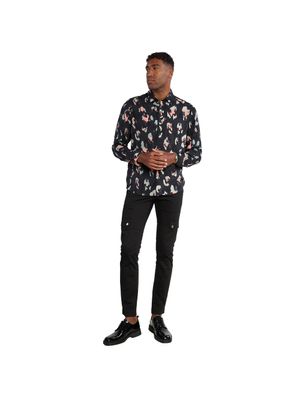 Camisa HUGO con estampado abstracto para hombre