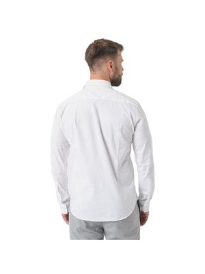 Camisa HUGO de manga larga con logo inferior para hombre