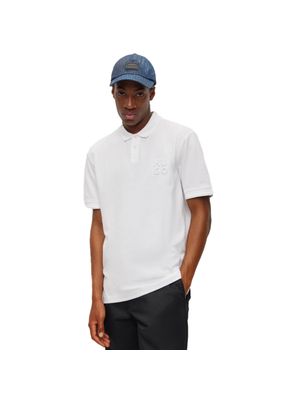 Gorra HUGO de cinco paneles con logo enmarcado para hombre