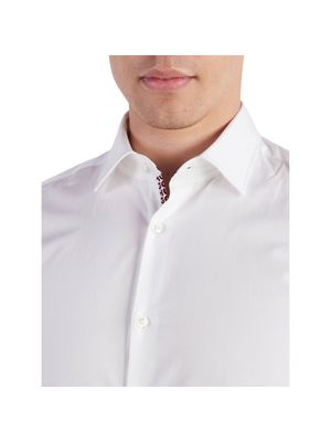 Camisa HUGO Slim Fit con detalle interior de logotipo para hombre