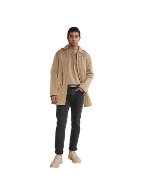 Abrigo Hugo con bolsillos frontales para hombre