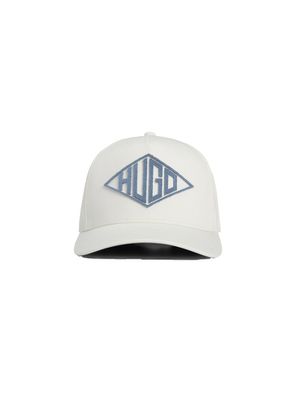 Gorra Hugo con logotipo bordado geométrico para hombre