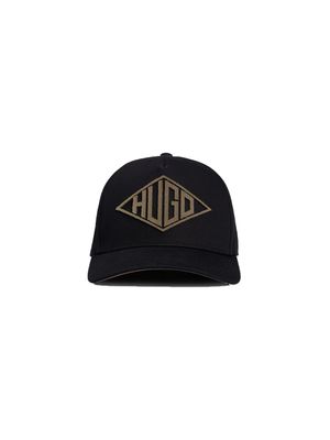 Gorra Hugo con logo geométrico bordado para hombre
