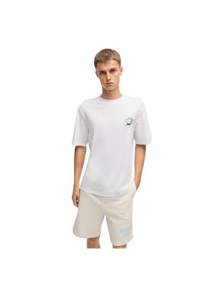 Camiseta Hugo con estampado gráfico en la espalda para hombre