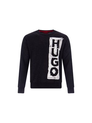 Sweater Hugo con diseño gráfico en relieve para hombre