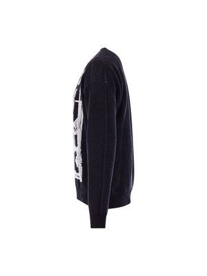 Sweater Hugo con diseño gráfico en relieve para hombre