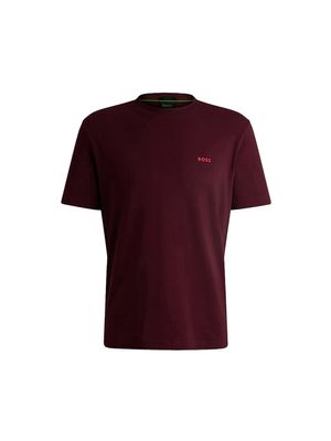 Camiseta BOSS con logotipo bordado en el pecho para hombre