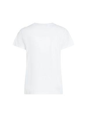 Camiseta Karl Lagerfeld con logotipo bordado en el pecho para mujer
