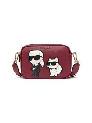 Cartera Karl Lagerfeld tipo bandolera con doble compartimento para mujer