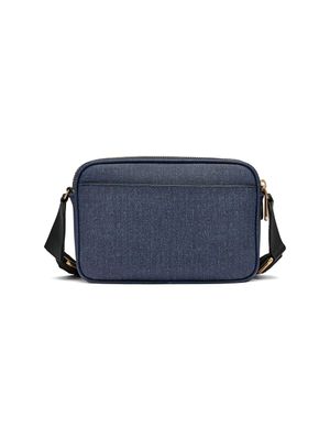 Cartera Karl Lagerfeld azul con apliques decorativos para mujer