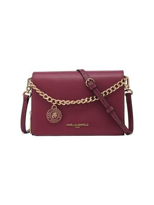 Cartera Karl Lagerfeld tipo crossbody con cadena decorativa para mujer