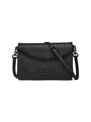 Bolso Karl Lagerfeld  tipo shoulder con cadena decorativa para mujer
