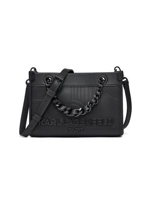 Bolso Karl Lagerfeld KL tipo bandolera con cadena decorativa para mujer