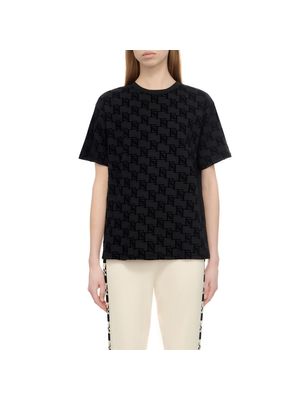 Camiseta Elisabetta Franchi KL con estampado de letras para mujer