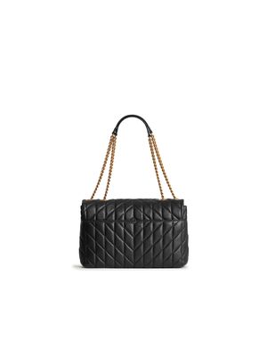Bolso de hombro Karl Lagerfeld acolchado con cadena metálica para mujer