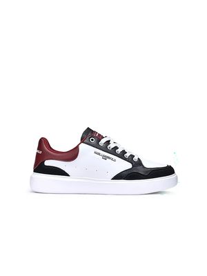 Zapatillas Karl Lagerfeld estilo urbano en contraste bicolor para hombre