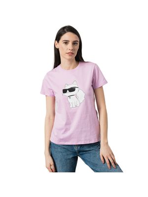 Camiseta Karl Lagerfeld Iconic 20 Choupette para mujer