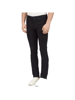 Jean slim fit Karl Lagerfeld con etiqueta metalizada en cintura para hombre