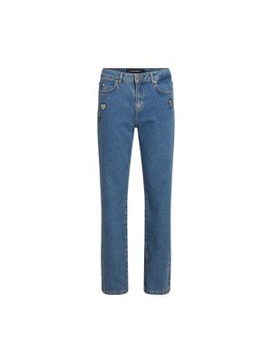 Jean Karl Lagerfeld con corte recto y bordados decorativos para mujer