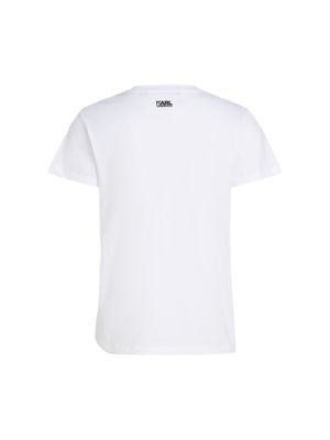 Camiseta Karl Lagerfeld con logotipo frontal para mujer