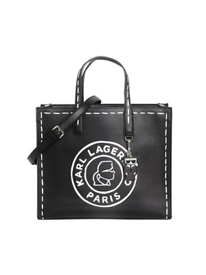 Bolso bandolera Karl Lagerfeld con apliques decorativos para mujer
